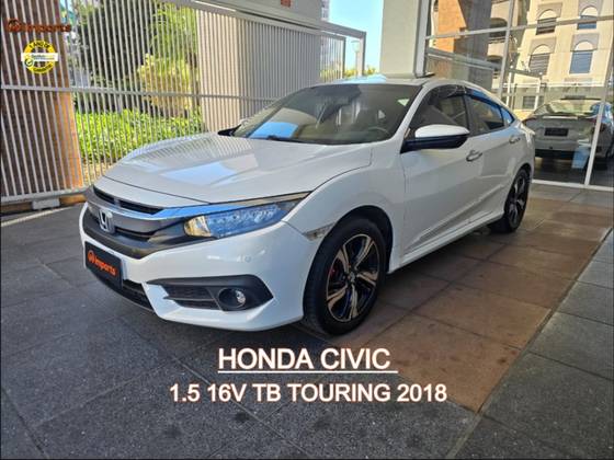 HONDA CIVIC 1.5 16V TURBO GASOLINA TOURING 4P CVT HONDA CIVIC 1.5 16V TURBO GASOLINA TOURING 4P CVT